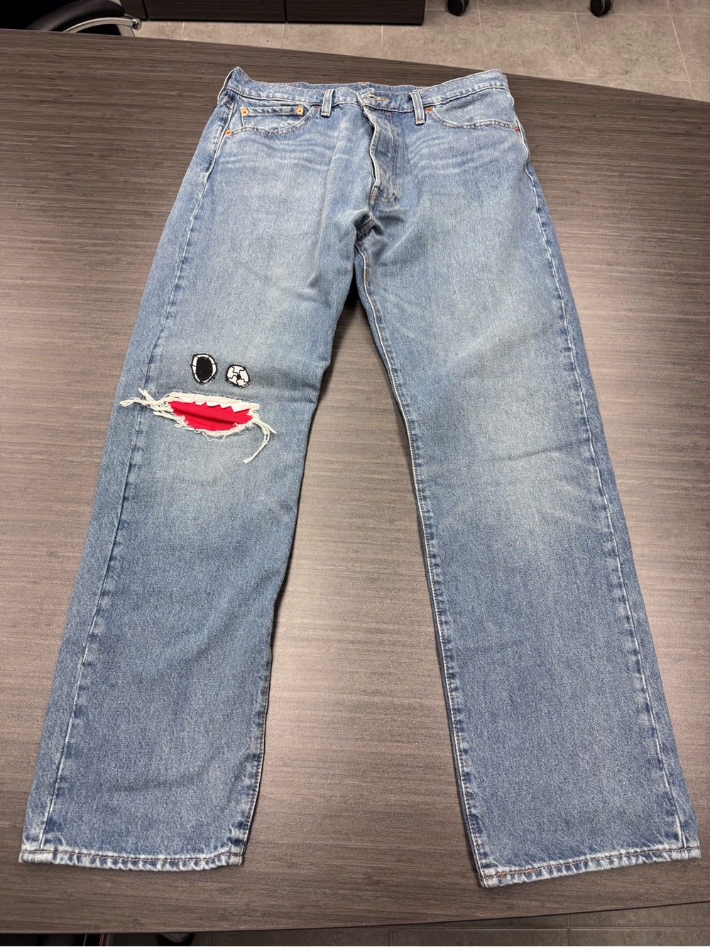 Levis special edition Jeans with Red Patch Detail